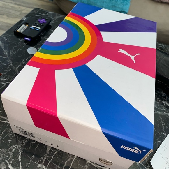 🆕Puma Clyde Pride Sz 13, FULLY AUTHENTICATED! - Picture 3 of 9